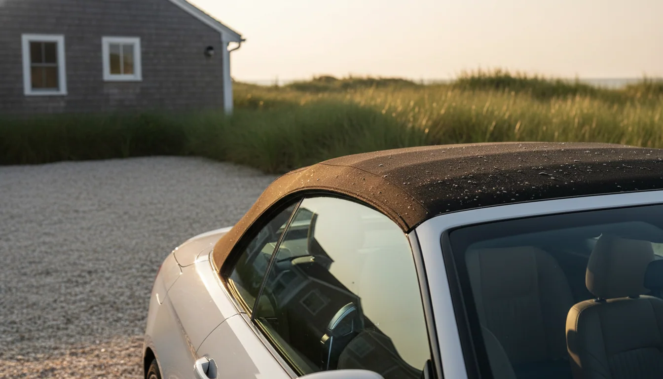 Convertible Top Care for Hamptons Summer: Cloth, Vinyl, and Mildew — featured image