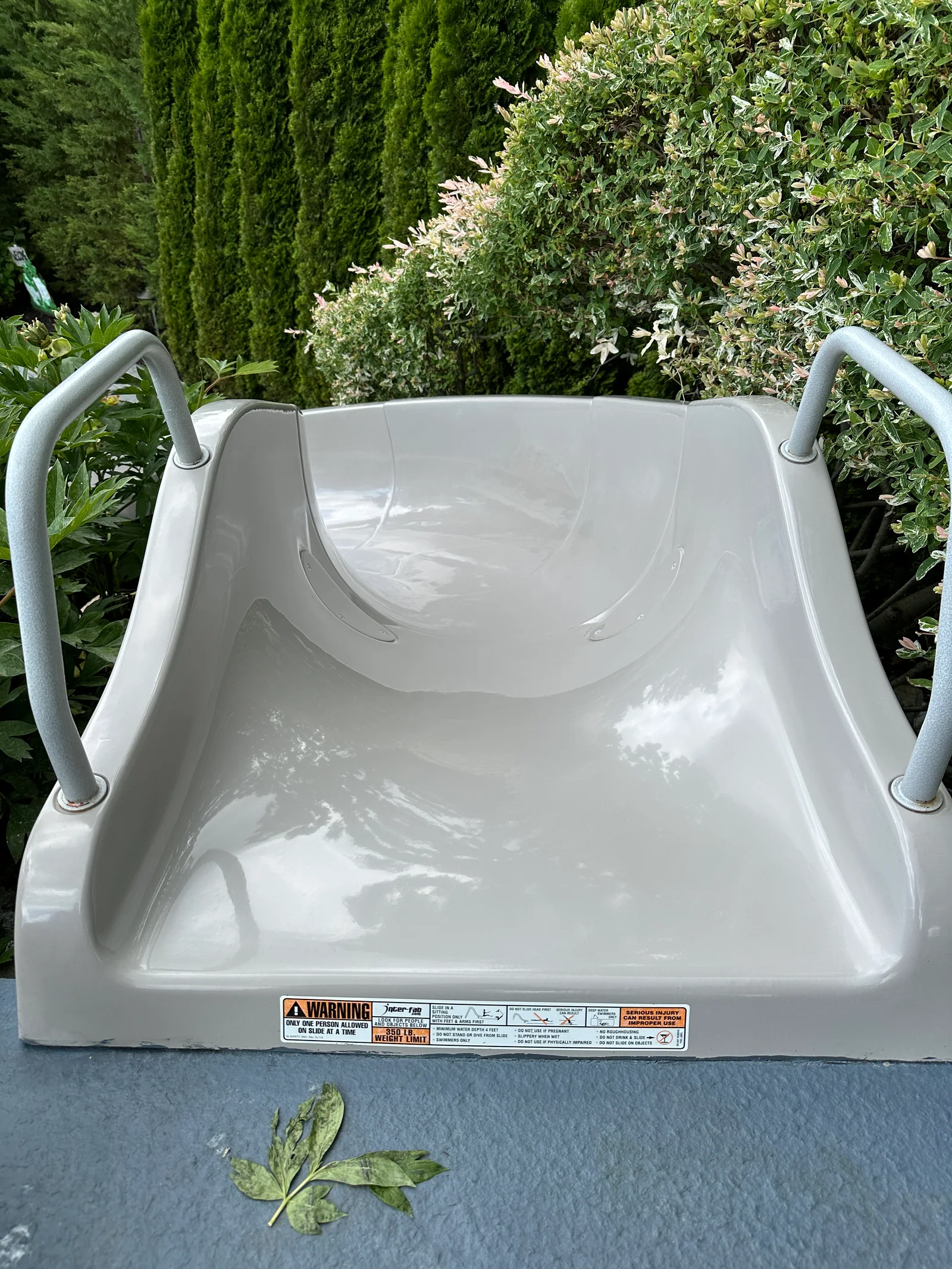 Backyard water slide after mobile auto detailing in North Bellmore, Long Island — Al's Auto Detailing